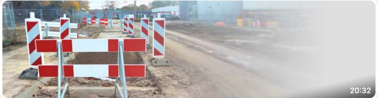 Verkeersafzetting op locatie